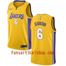 NBA Los Angeles Lakers Trikot Jordan Clarkson 6 Nike 2017-18 Gold Swingman - Herren